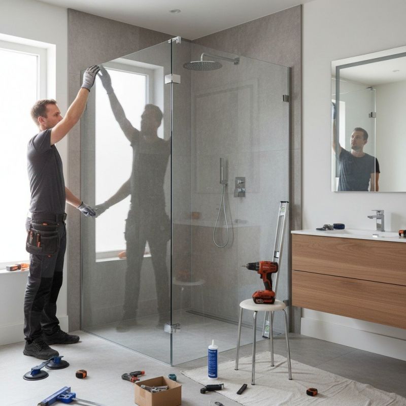 Shower Door Installation in Alpharetta, GA